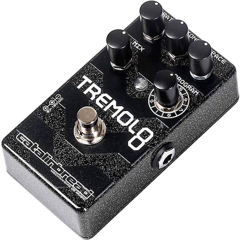 Catalinbread Tremolo 8 Effects Pedal Sparkle Black