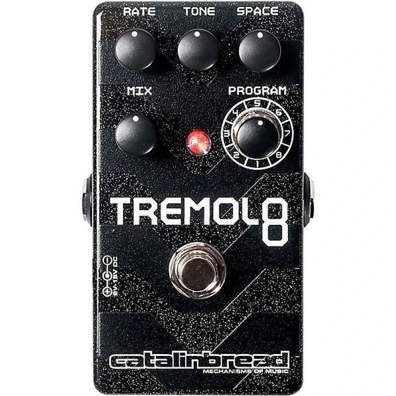 Catalinbread Tremolo 8 Effects Pedal Sparkle Black