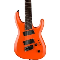 Jackson Pro Plus Dinky DK Modern HT7 MS 7-String Electric Guitar Satin Orange Crush