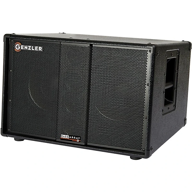 Genzler Amplification BA2-210-3SLT Slant 2x10 Line Array Bass Speaker Cabinet Black