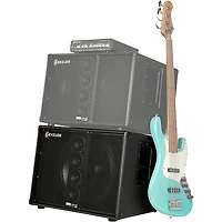 Genzler Amplification SERIES 2 BA2-115-3SLT BASS ARRAY Slant 1x15 Line Array Bass Speaker Cabinet Black