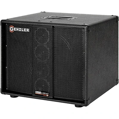 Genzler Amplification SERIES 2 BA2-112-3STR BASS ARRAY Straight 1x12 Line Array Bass Speaker Cabinet Black
