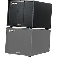 Genzler Amplification SERIES 2 BA2-112-3STR BASS ARRAY Straight 1x12 Line Array Bass Speaker Cabinet Black