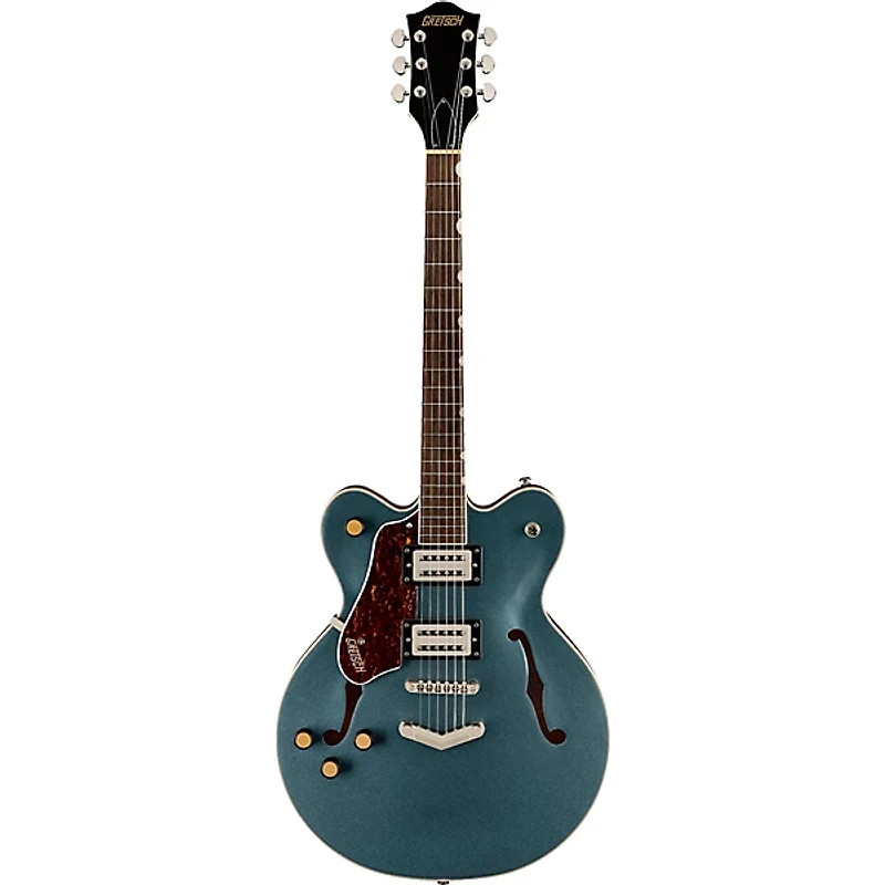 Gretsch Guitars G2622LH Streamliner Center Block Double-Cut with V-Stoptail, Left-Handed Electric Guitar Gunmetal