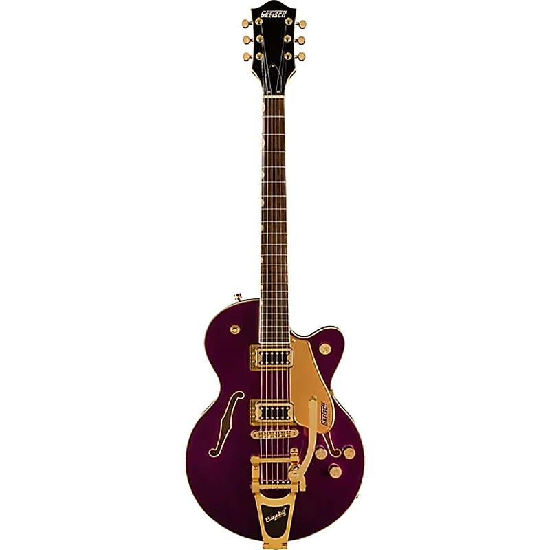 Gretsch Guitars G5655TG Electromatic Center Block Jr. Single-Cut With Bigsby Electric Guitar Amethyst