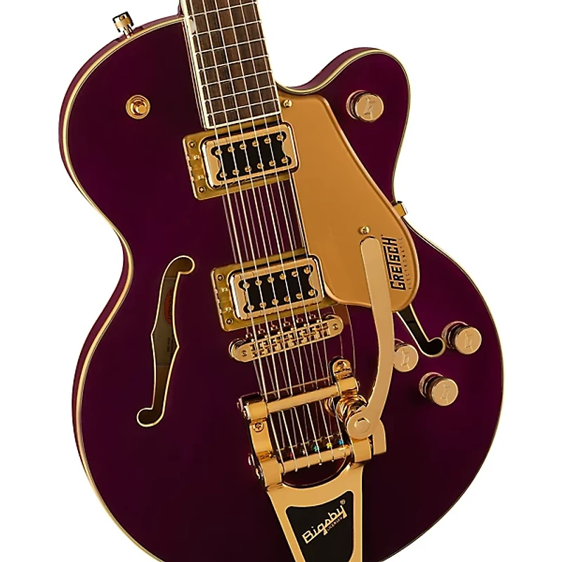 Gretsch Guitars G5655TG Electromatic Center Block Jr. Single-Cut With Bigsby Electric Guitar Amethyst