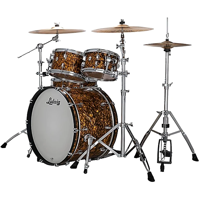 Ludwig NeuSonic 4-Piece Rapid Mod Shell Pack With 22" Bass Drum