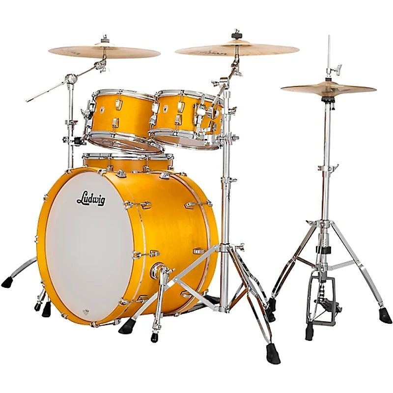 Ludwig NeuSonic 4-Piece Rapid Mod Shell Pack With 22" Bass Drum