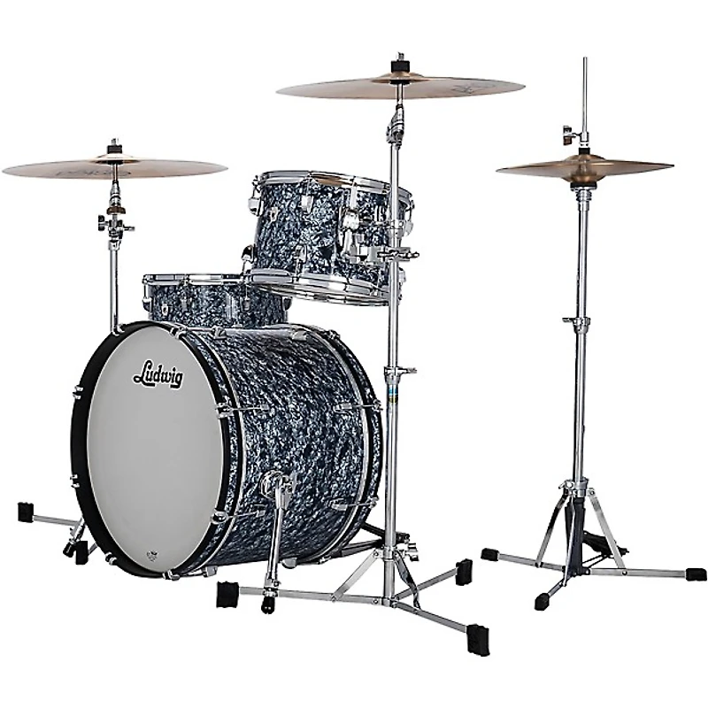 Ludwig NeuSonic 3-Piece Downbeat Shell Pack With 20" Bass Drum