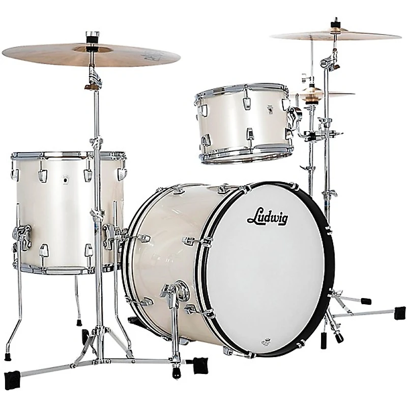 Ludwig NeuSonic 3-Piece Downbeat Shell Pack With 20" Bass Drum
