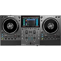 Numark Mixstream Pro Go Battery-Powered Standalone Streaming 2-Channel DJ Controller