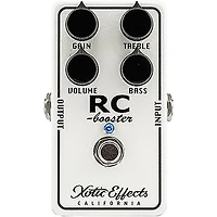 Xotic RC Booster Classic Effects Pedal White