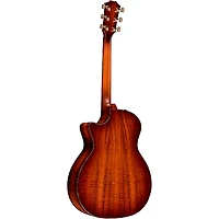 Taylor Custom Redwood-Master Grade Koa Grand Auditorium Acoustic-Electric Guitar Shaded Edge Burst