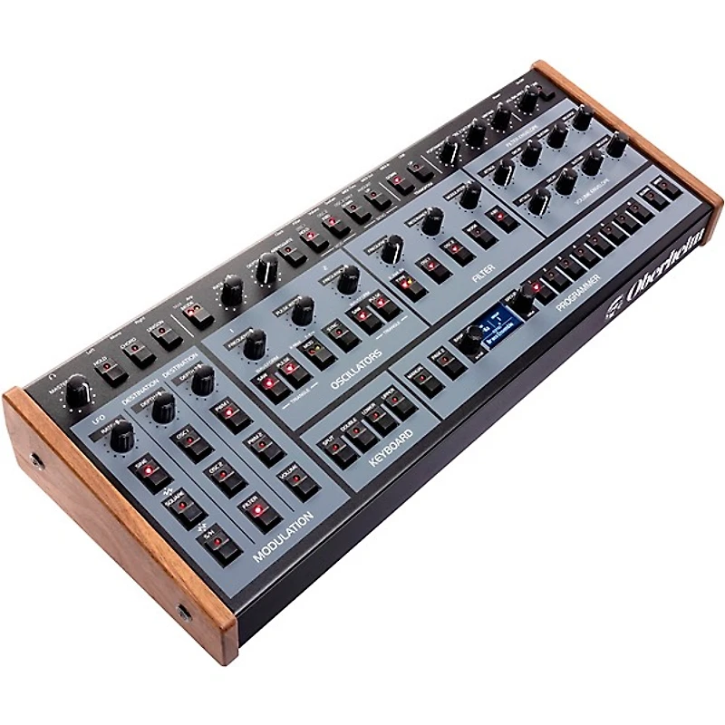 Oberheim OB-X8 Desktop Module With Sustain & Expression Pedals, Audio Cables
