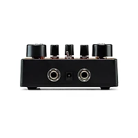 Electro-Harmonix Hell Melter Distortion Effects Pedal Black and Orange