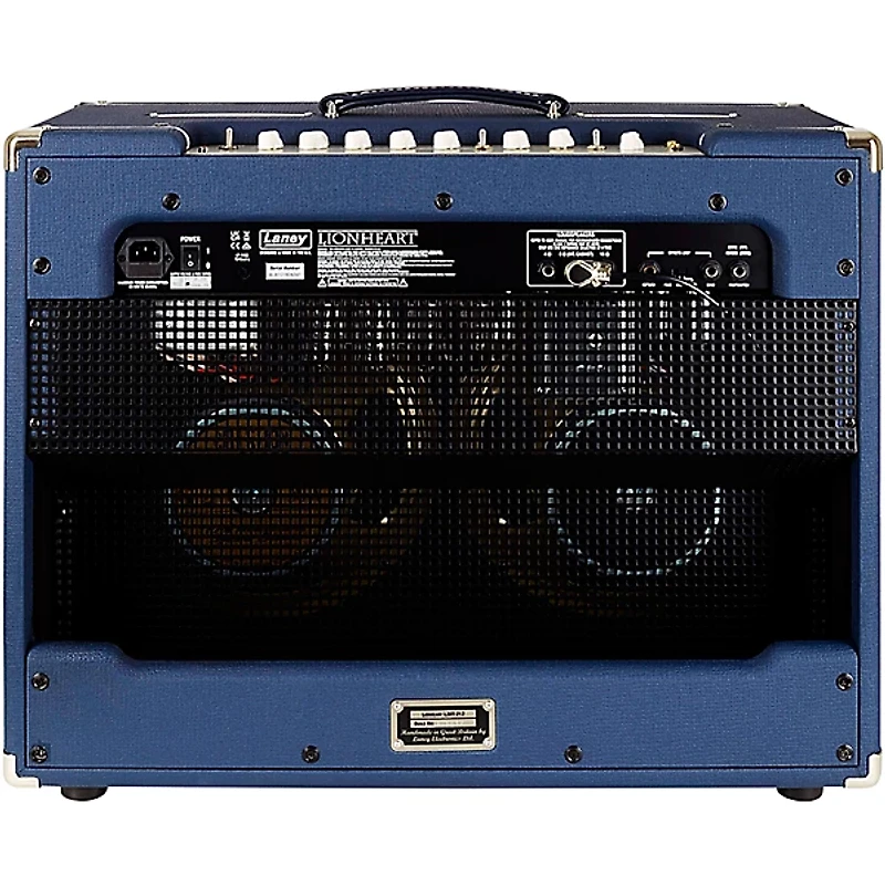 Laney Lionheart 20W 2x12 Class A Tube Guitar Combo Amp Blue