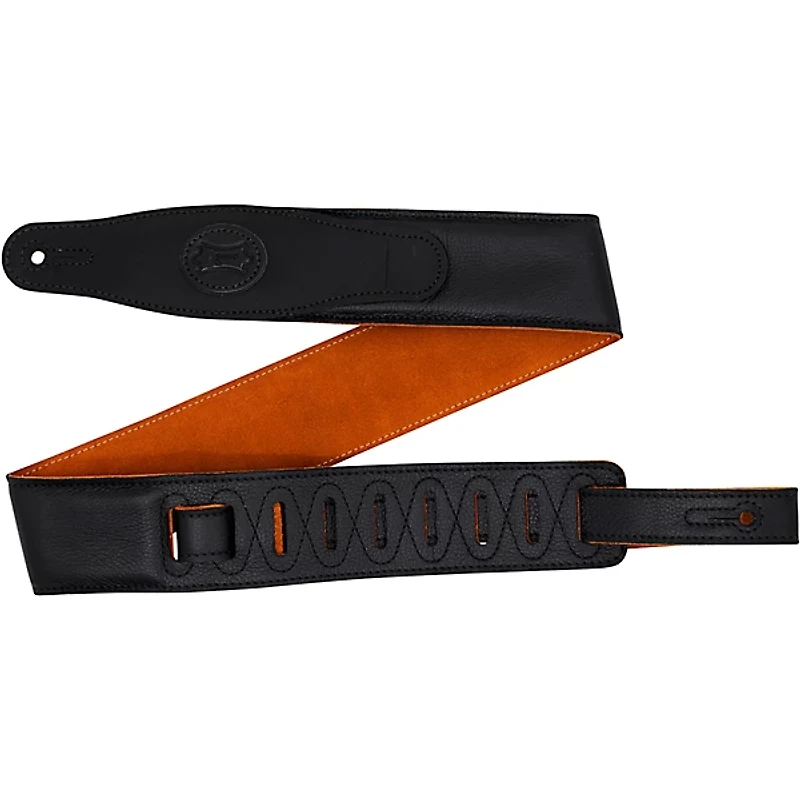 Levy's 2.5" Padded Garment Leather Guitar Strap