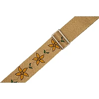 Levy's 2" Flowering Vine Hemp Series Guitar Strap