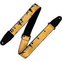 Levy's 2" Polyester Calaca Guitar Strap