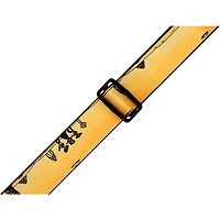 Levy's 2" Polyester Calaca Guitar Strap