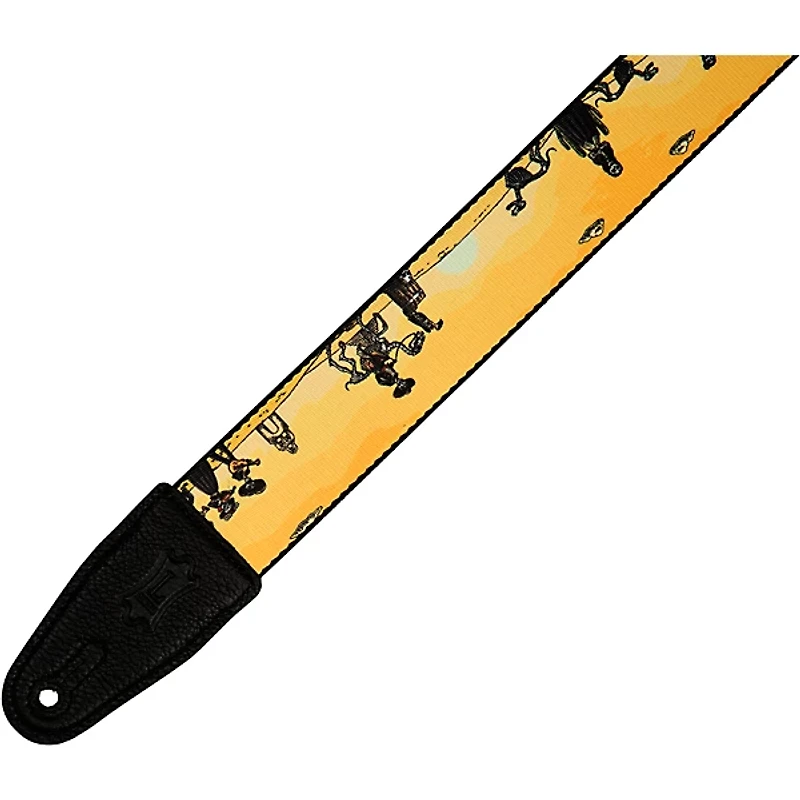 Levy's 2" Polyester Calaca Guitar Strap