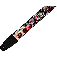Levy's 2" Polyester Calaca Guitar Strap