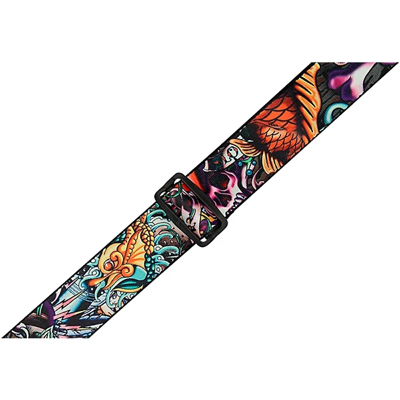 Levy's 2" Tattoo Series Polyester Guitar Strap