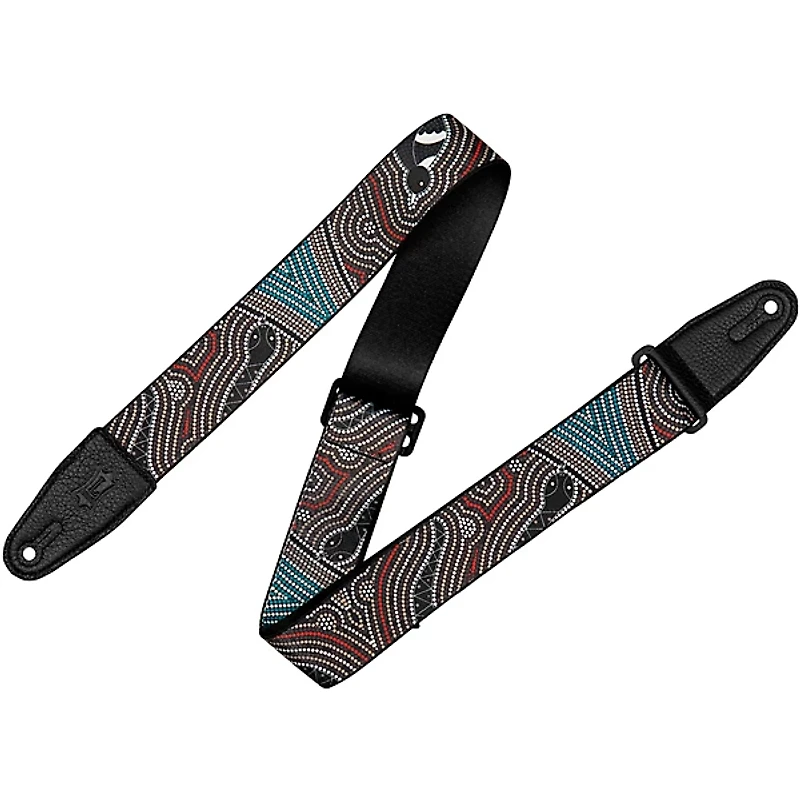 Levy's 2" Down Under Series Polyester Guitar Strap