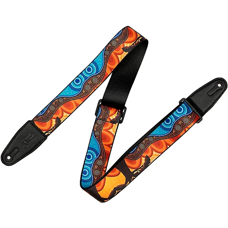 Levy's 2" Down Under Series Polyester Guitar Strap