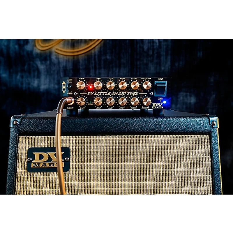 DV Mark DV Little GH 250 Tube 250W Guitar Amp Head Black