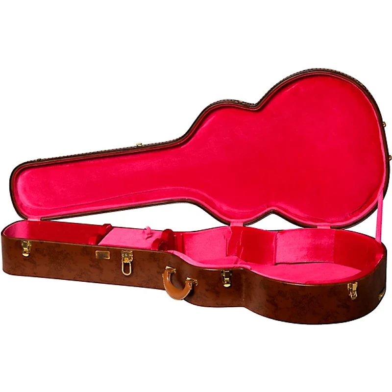 Gibson Lifton Historic Brown/Pink Hardshell Case, SJ-200