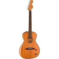 Fender Highway Parlor All-Mahogany Acoustic-Electric Guitar Natural
