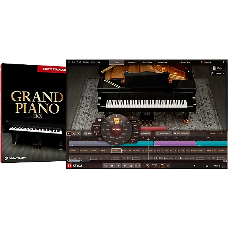Toontrack Grand Piano EKX Software Download