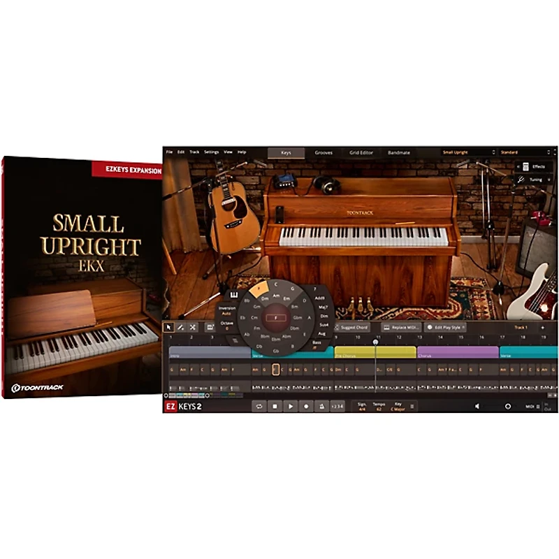 Toontrack Small Upright EKX Software Download