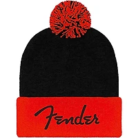 Fender Red Pom Beanie