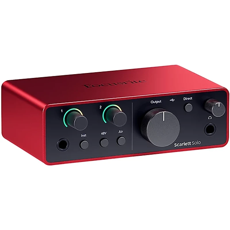 Focusrite Scarlett Solo 4th Gen USB-C Audio Interface