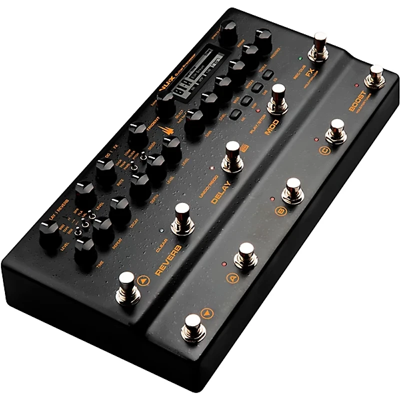 NUX TRIDENT NME-5 Guitar Processor With Amps, IR Loader, FX and Phrase Looper Black