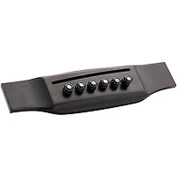 Martin Luxe Liquidmetal Bridge Pin Set Gloss Black Pearl