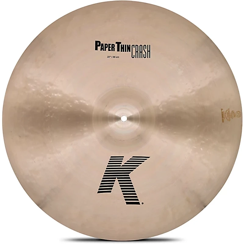Zildjian K Paper Thin Crash Cymbal