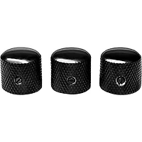 920D Custom Metal Knurled Dome Top Strat Knob - Pack of 3
