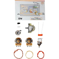 920D Custom Upgraded 7-Way Wiring Harness Mod for Stratocaster-Style Guitars