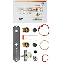 920D Custom Upgraded Wiring Kit for Telecaster-Style Guitars With 3-Way Control Plate