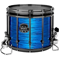 Mapex Quantum Classic Drums on Demand Series 14" Black Marching Snare Drum 14 x 12 in. Blue Ripple