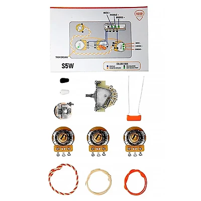 920D Custom Stratocaster 5-Way Wiring Kit