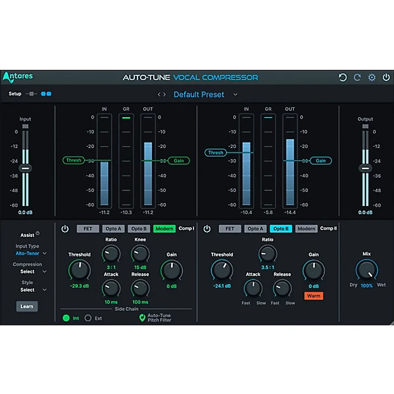 Antares Auto-Tune Vocal Compressor
