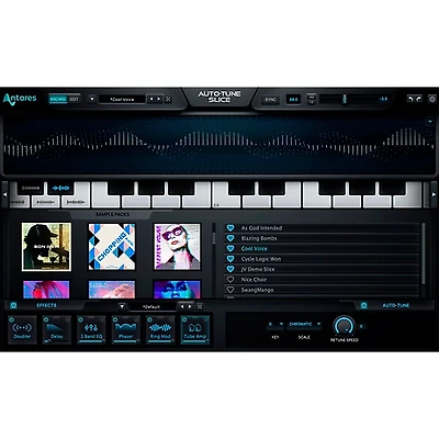 Antares Auto-Tune Slice Sampler/Synthesizer Plug-in (Software Download)