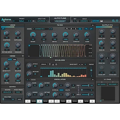 Antares AutoTune Vocodist Plug-in (Software Download)