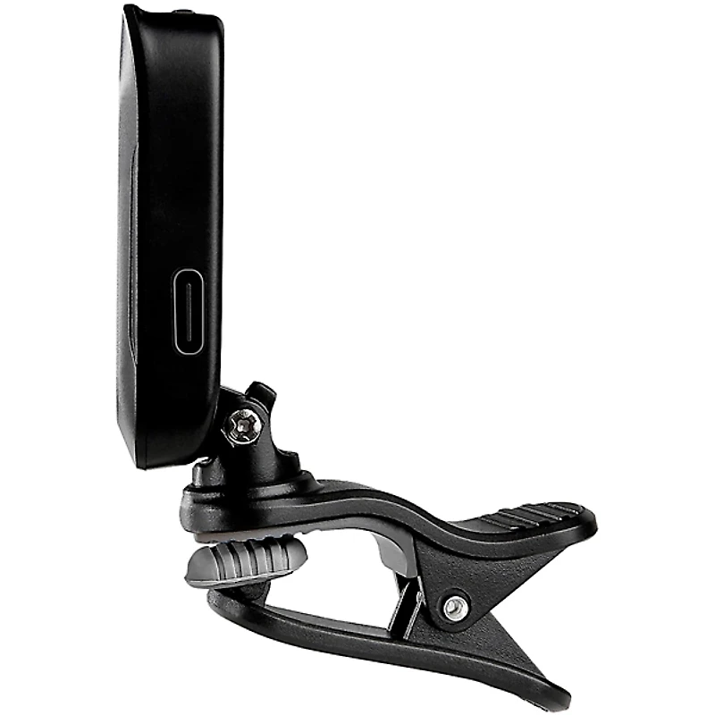 Cherub WST-645 Auto-On Rechargeable Clip Tuner Black
