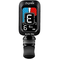 Cherub WST-645 Auto-On Rechargeable Clip Tuner Black