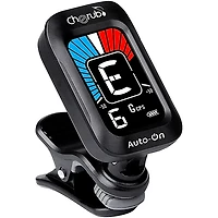 Cherub WST-645 Auto-On Rechargeable Clip Tuner Black